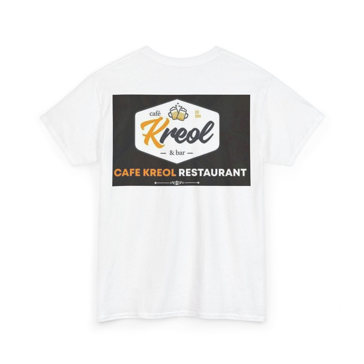 Cafe Kreyol restaurant Unisex Heavy Cotton Tee