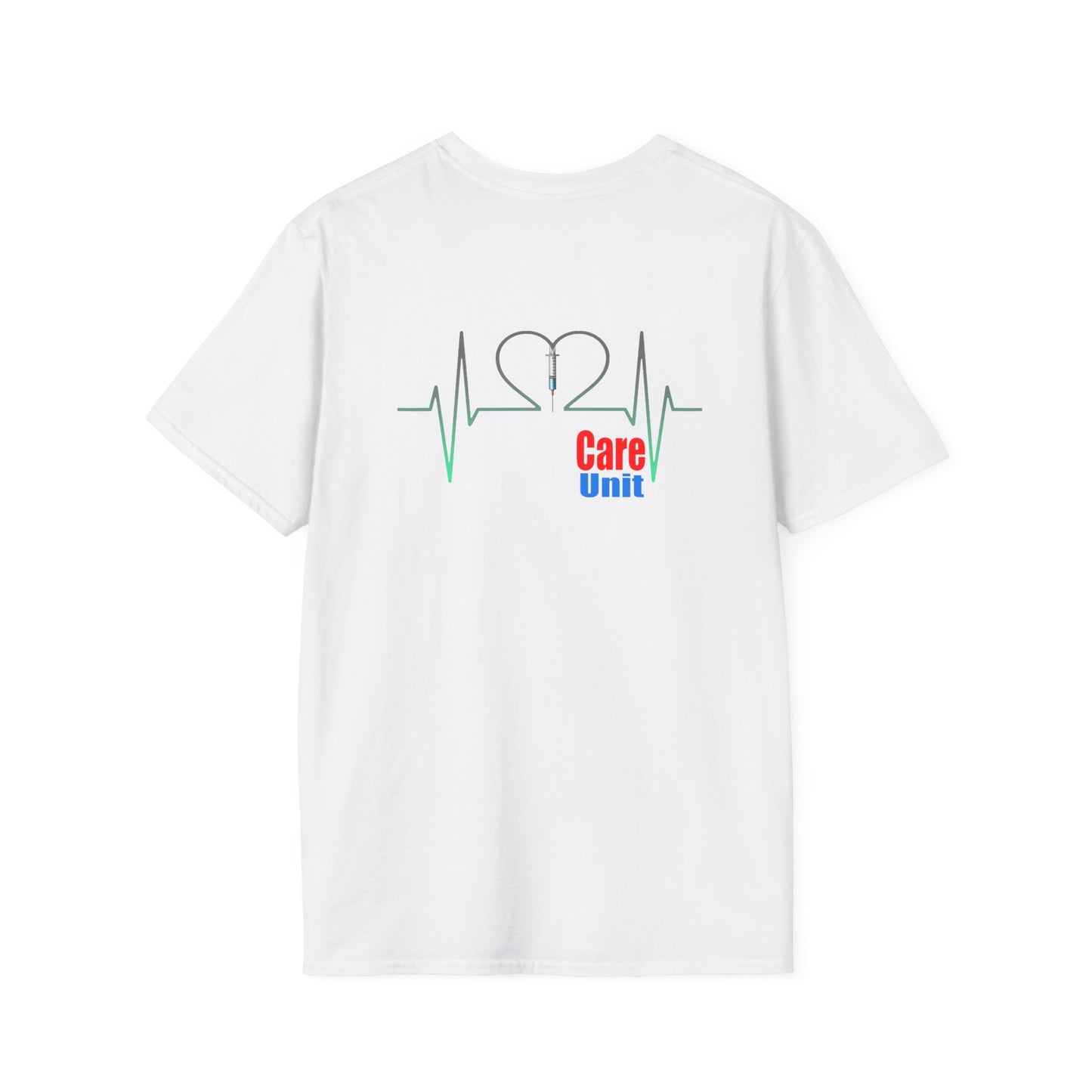 Critical Nurse,  Unisex Softstyle T-Shirt