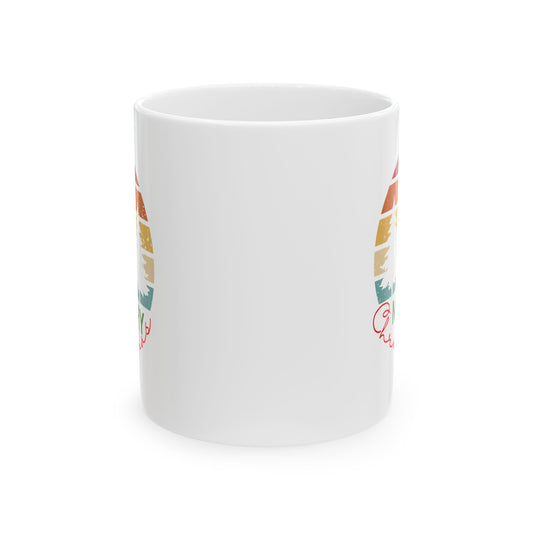 Merry Christmas, Ceramic Mug, (11oz, 15oz)