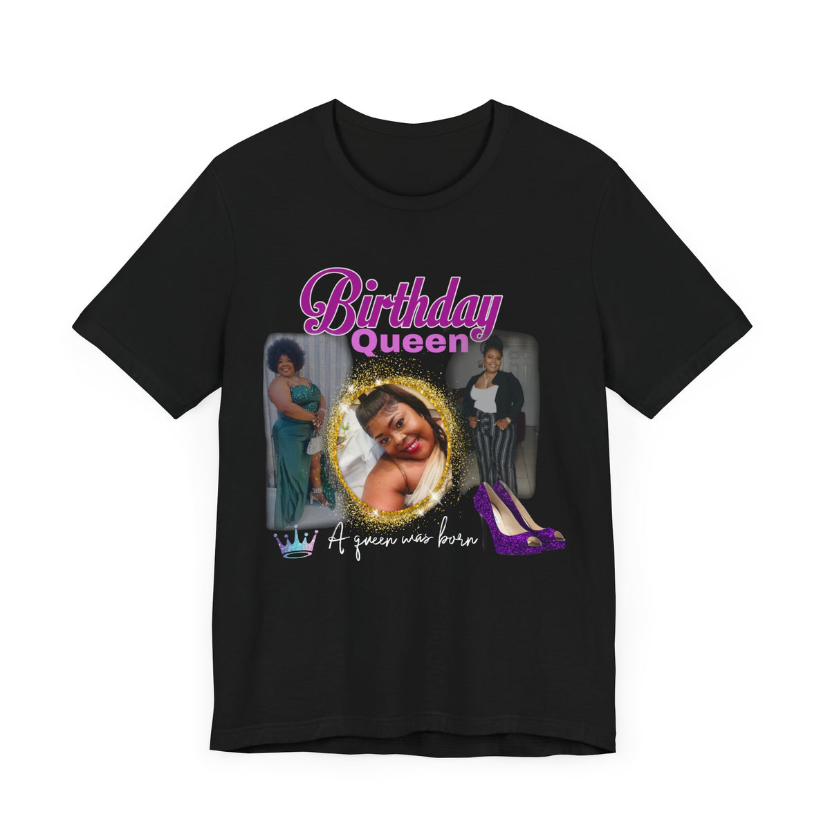 Saintoinie curerntly Birthday Queen Unisex Jersey Tee - Perfect for Celebrations!