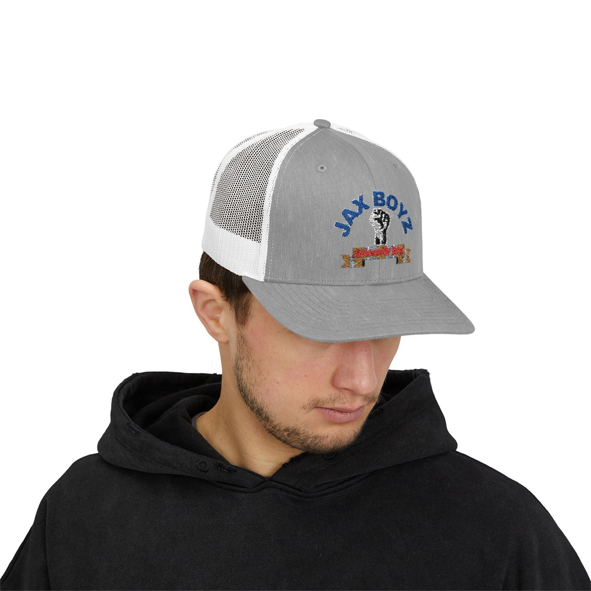 Bold Empowerment Snapback Trucker Cap | Rebel Style Hat | JAX BOYZ | Men’s Fashion | Casual Wear | Perfect for Events and Everyday