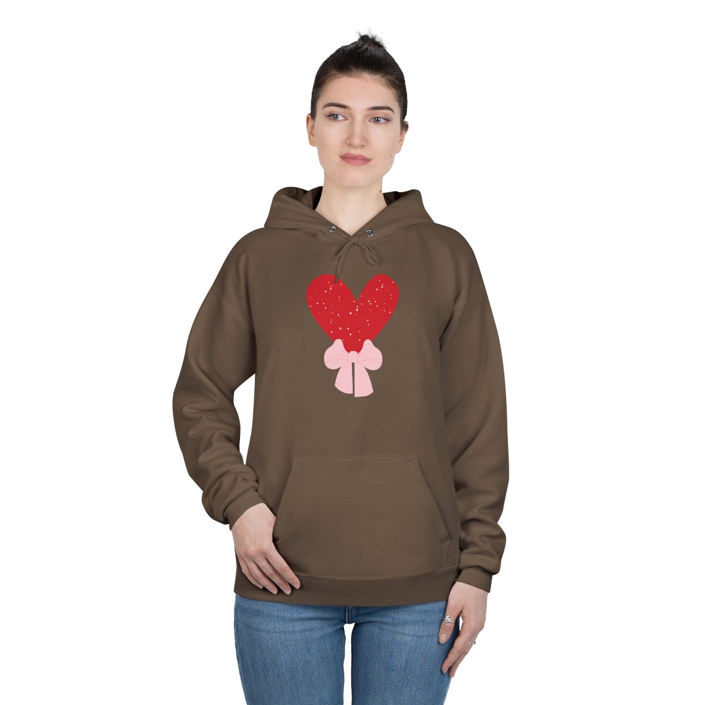 Valentines day heart Unisex EcoSmart® Pullover Hoodie Sweatshirt