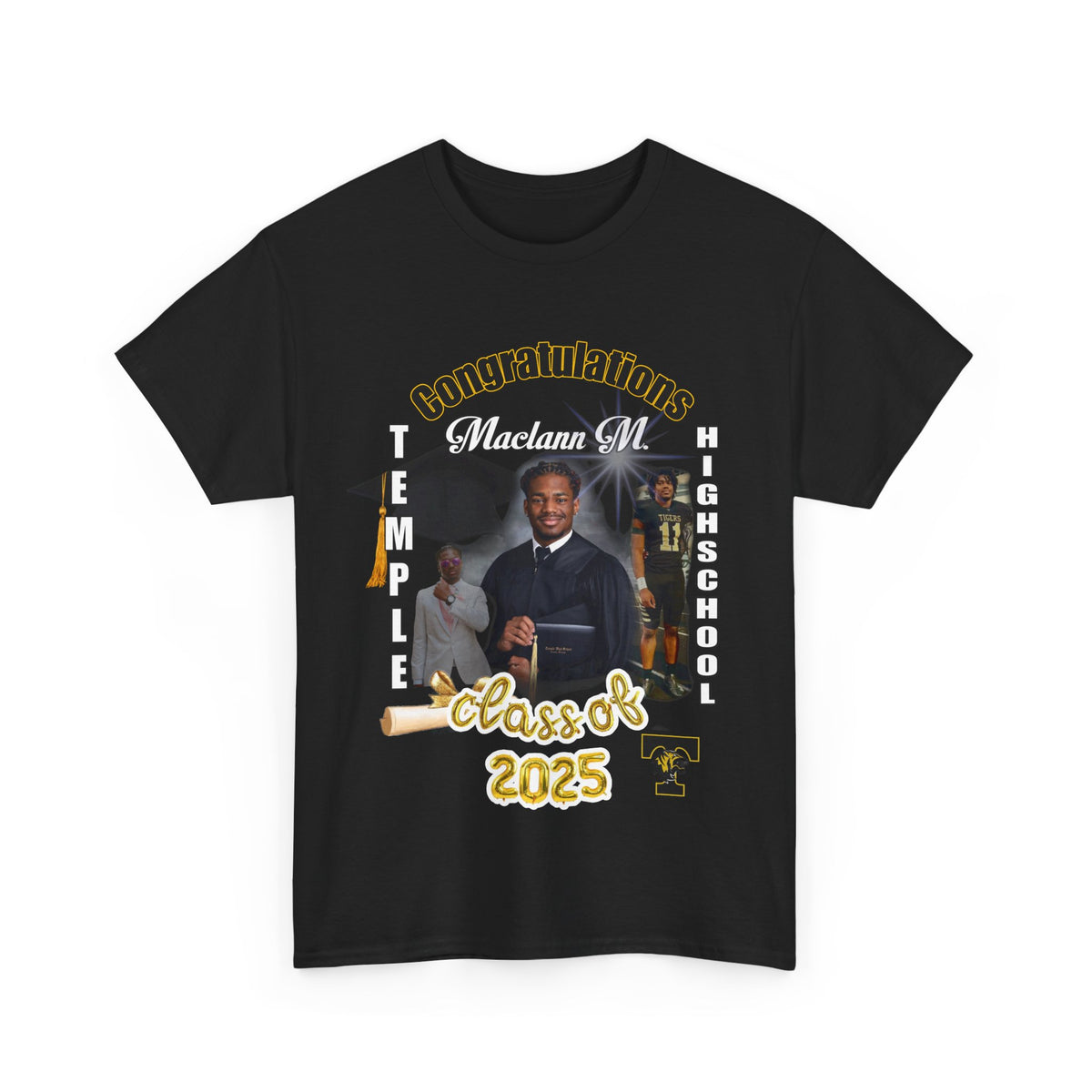 Graduation Celebration Tee - Class of 2025 Unisex Cotton Shirt