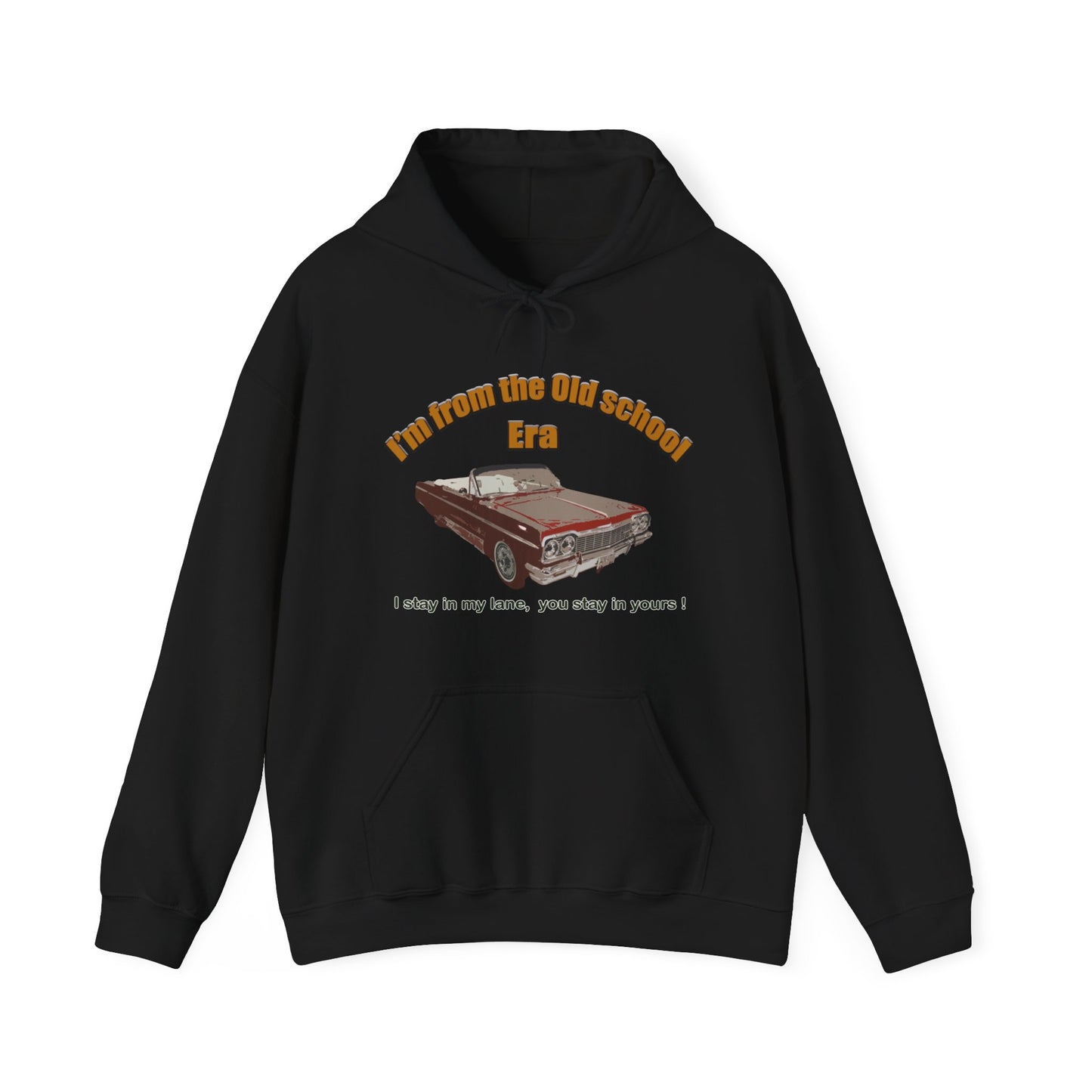 I'm from the old school era Unisex Heavy Blend™ Hooded Sweatshirt