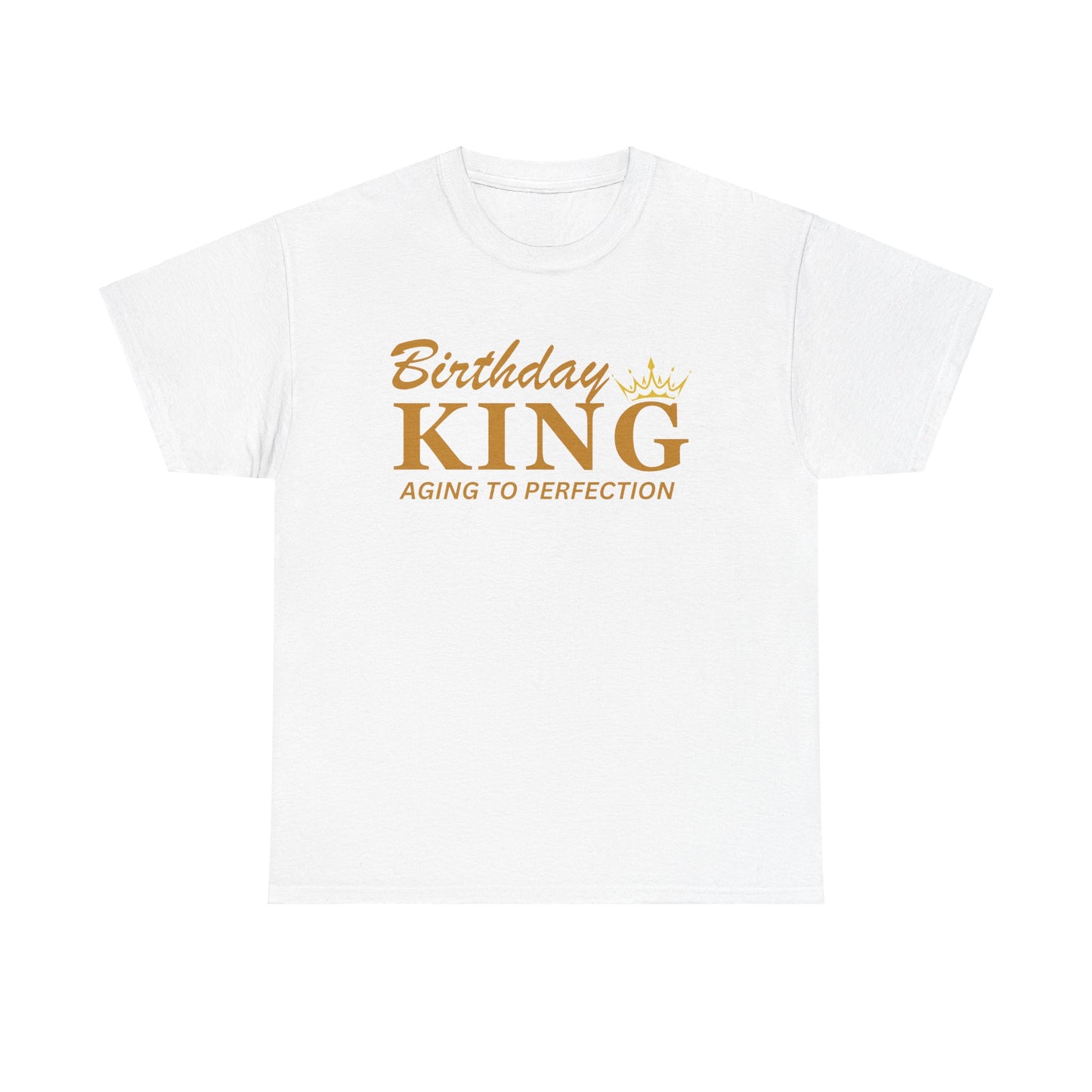 Birthday King and birthday queen Unisex Heavy Cotton Tee