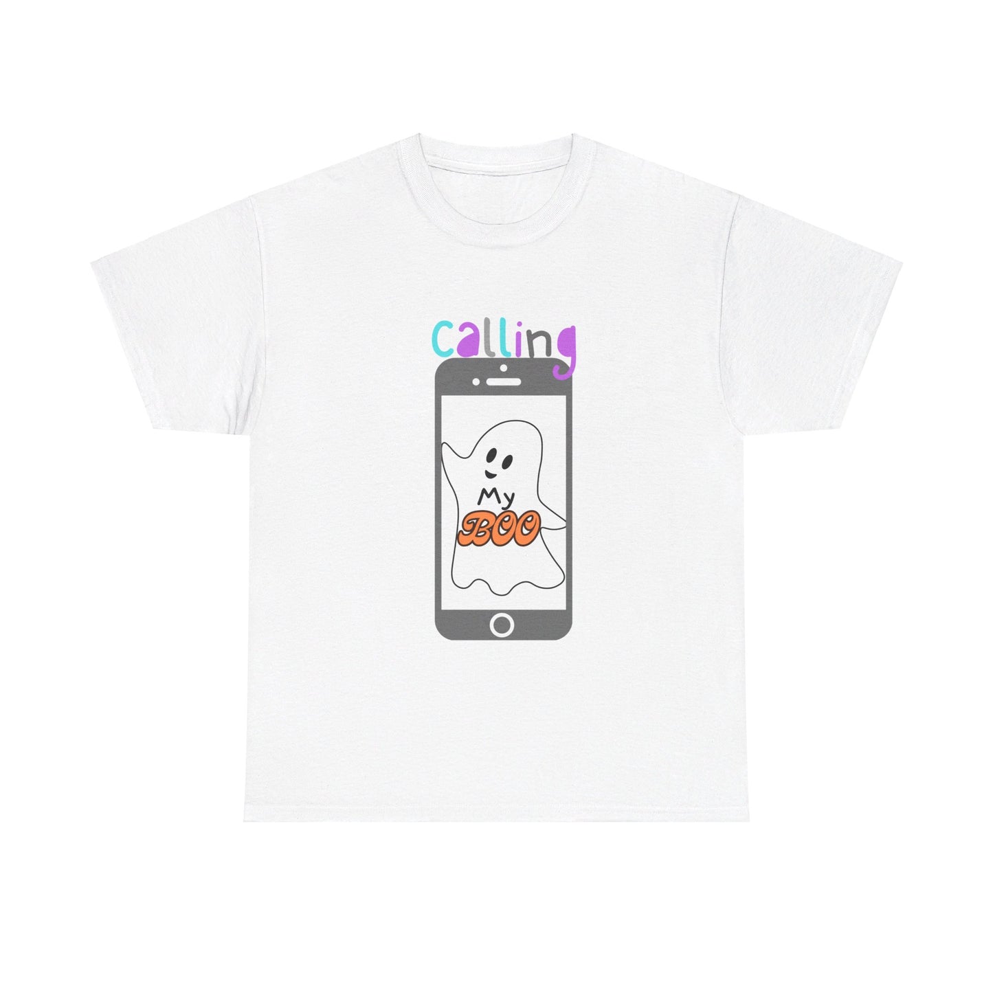 Calling my boo Unisex Heavy Cotton Tee