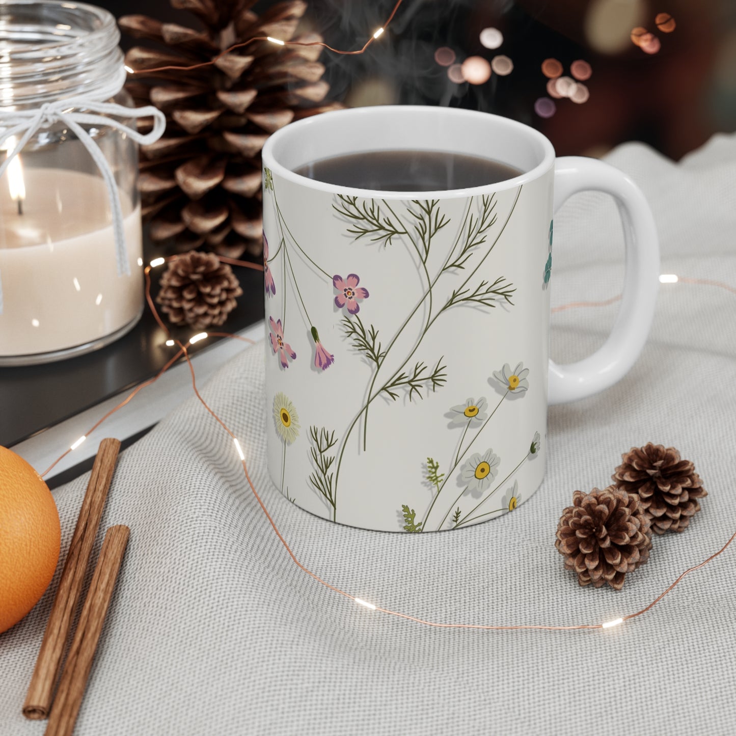 Floral Mug 11oz