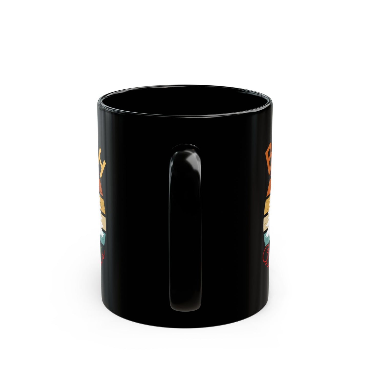 Bruh Merry Christmas. Black Mug (11oz, 15oz)