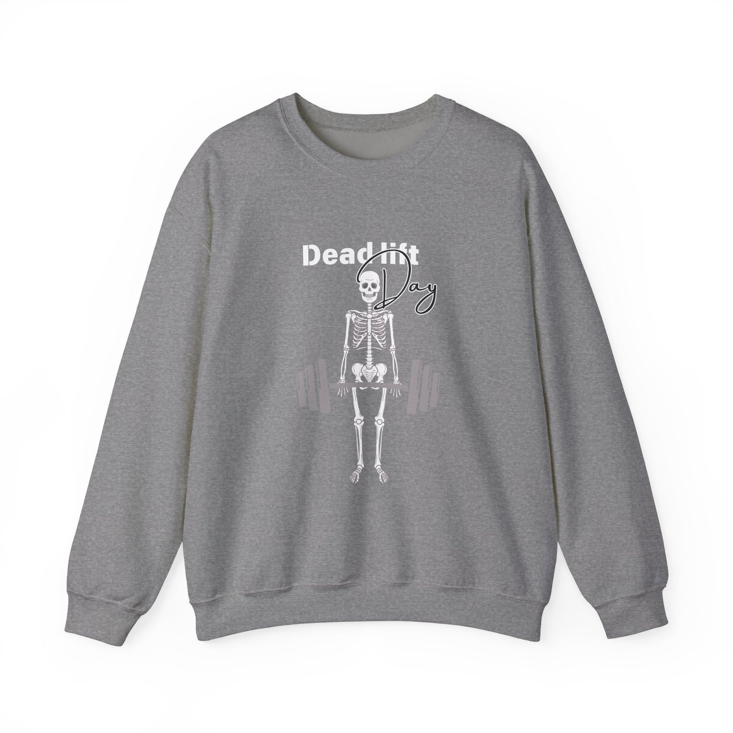 Halloween Sweater weight lifting, Dead lift Unisex Heavy Blend™ Crewneck Sweatshirt