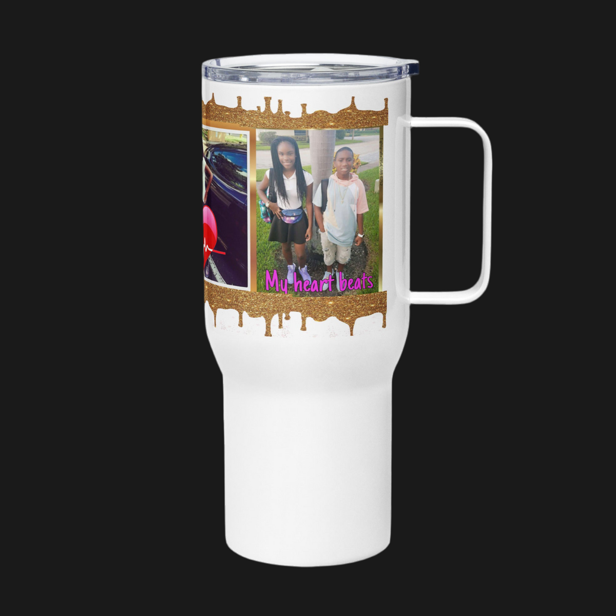 Victoria’s kids Travel mug with a handle