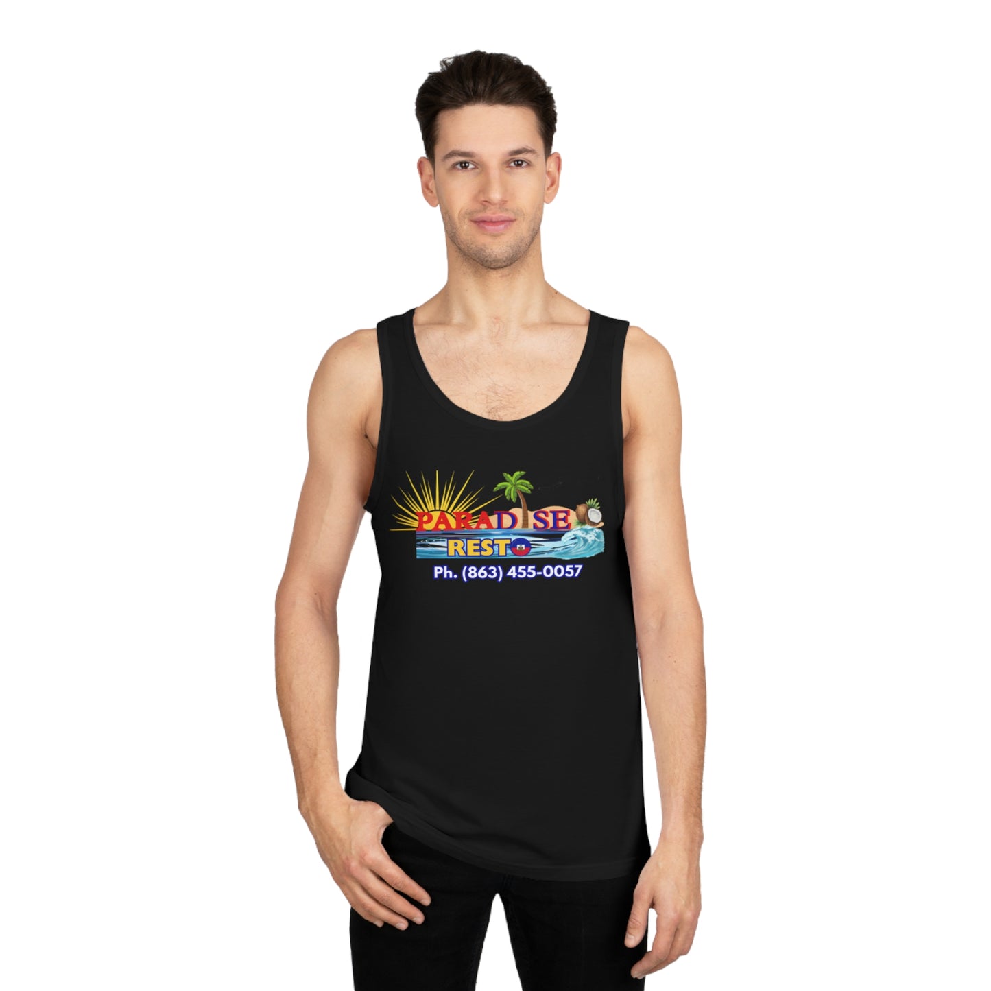 Paradise Resto Unisex Softstyle™ Tank Top