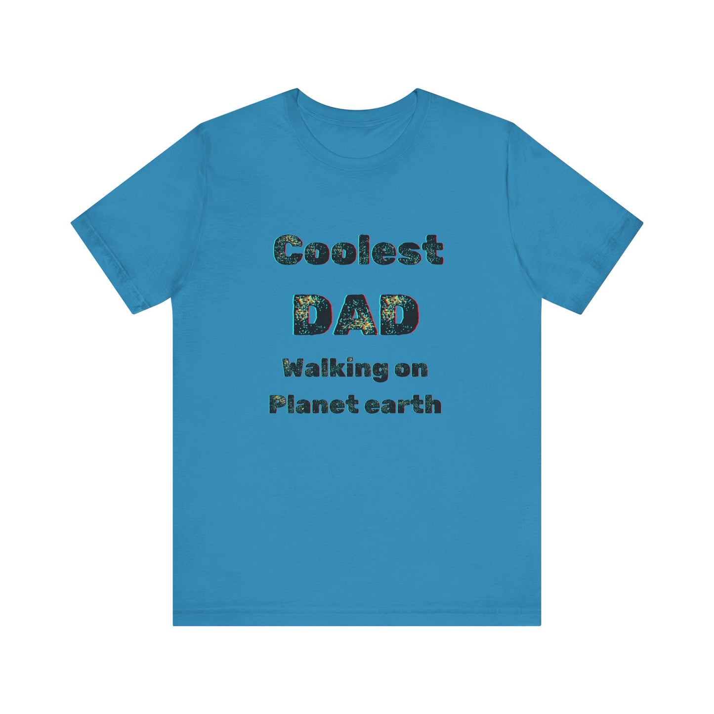 Dad gift, Dad shirt Coolest dad shirt Unisex Jersey Short Sleeve Tee