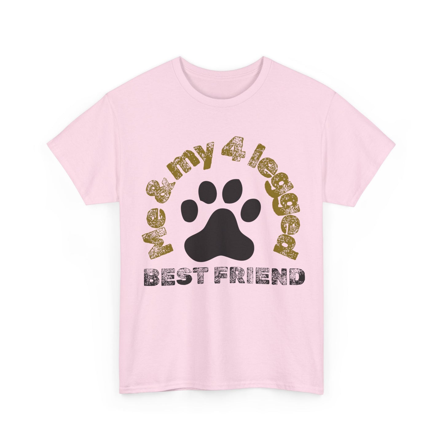 Me and my 4 legged best friend Unisex Heavy Cotton Tee