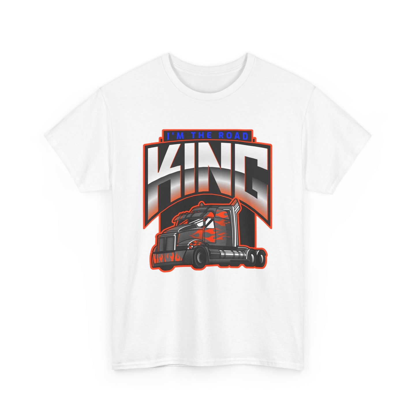 I’m the road king Unisex Heavy Cotton Tee