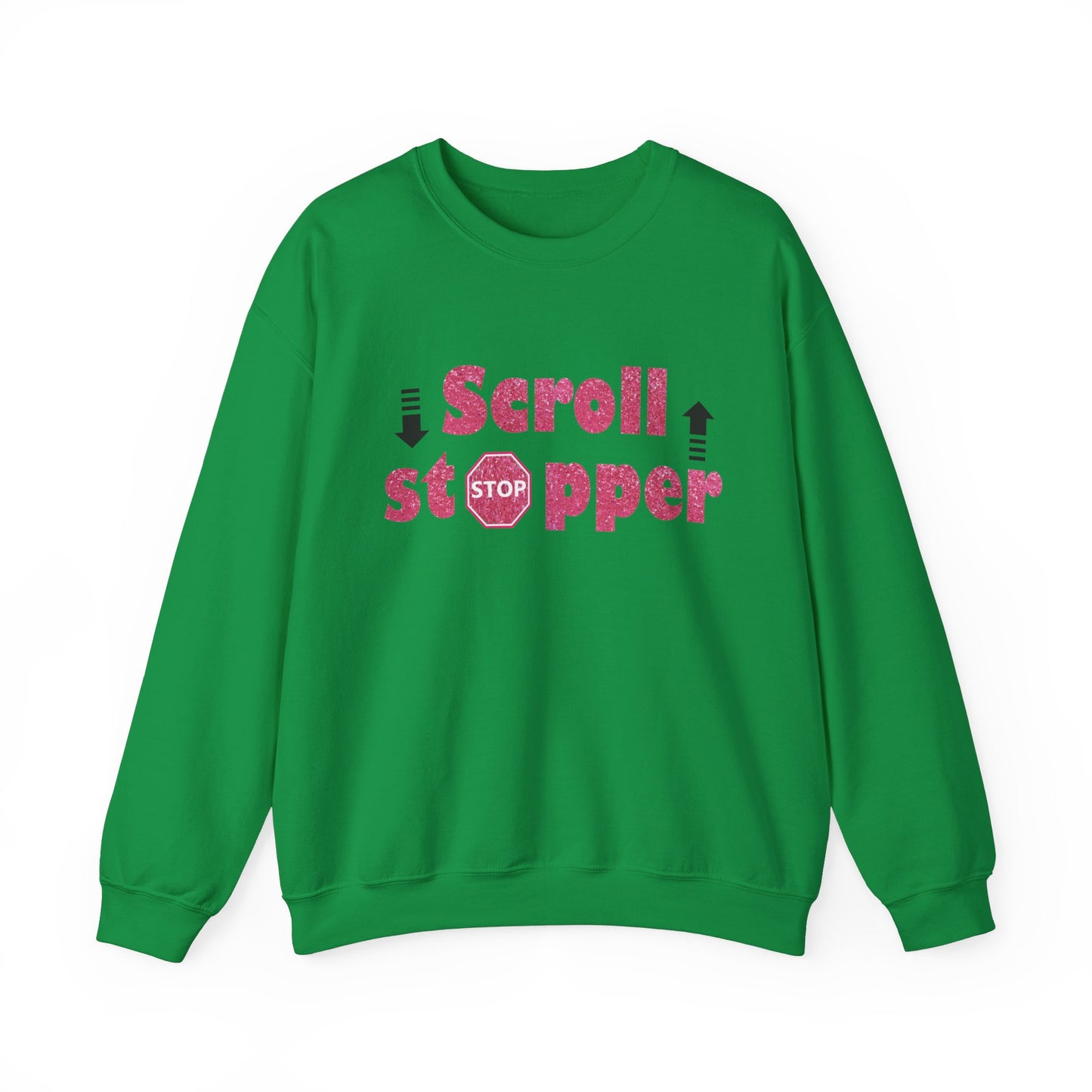 Scroll stopper Unisex Heavy Blend™ Crewneck Sweatshirt