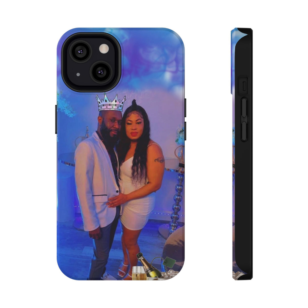 King Personalized Photo Phone Case, Custom Impact-Resistant Cover, Best Gift for Him/Her, Birthday, Anniversary, Memory Case, Unique Design