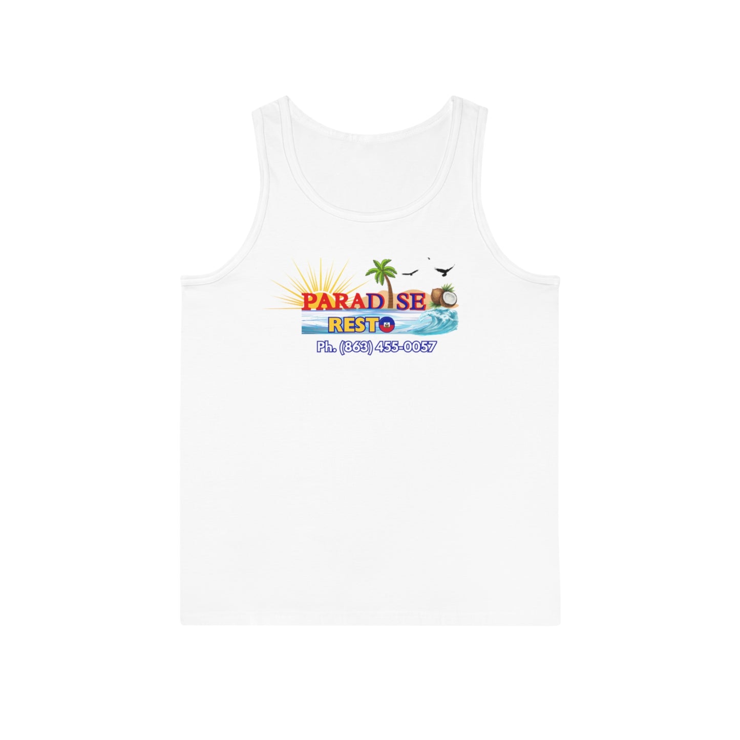 Paradise Resto Unisex Softstyle™ Tank Top