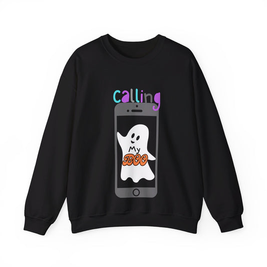 Calling my boo Unisex Heavy Blend™ Crewneck Sweatshirt