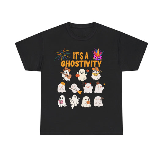 It's a Ghostivity Unisex Heavy Cotton Tee