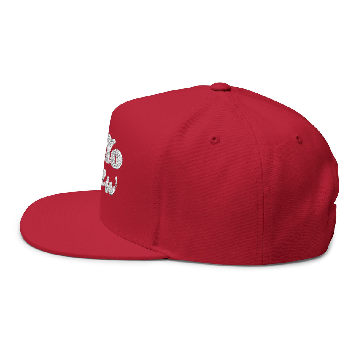 Fè yo wew Stylish Flat Bill Cap | Electric Vibe Hat for Casual Outings, Fashion Statement, Gift Idea for Dad, Birthday Cap