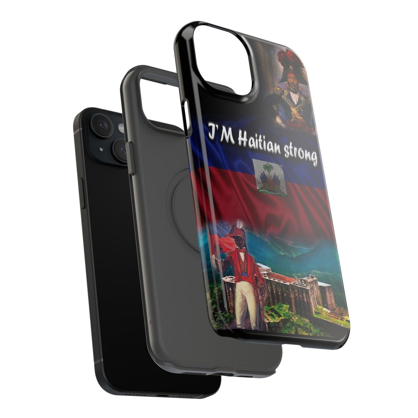 I'm Haitian Strong Impact-Resistant Cases