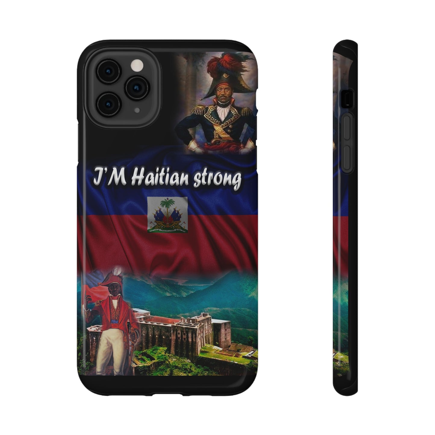 I'm Haitian Strong Impact-Resistant Cases