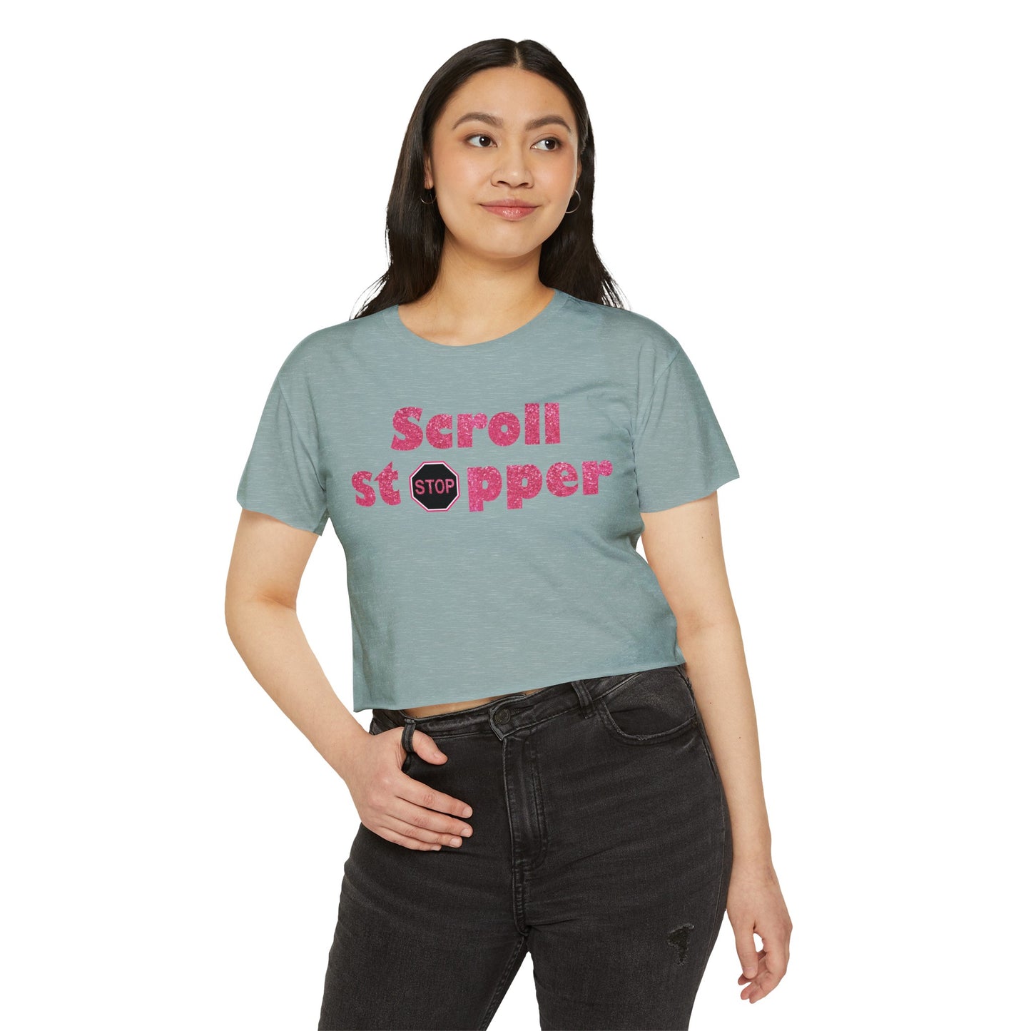 Scroll stopper Women's Festival Crop Top