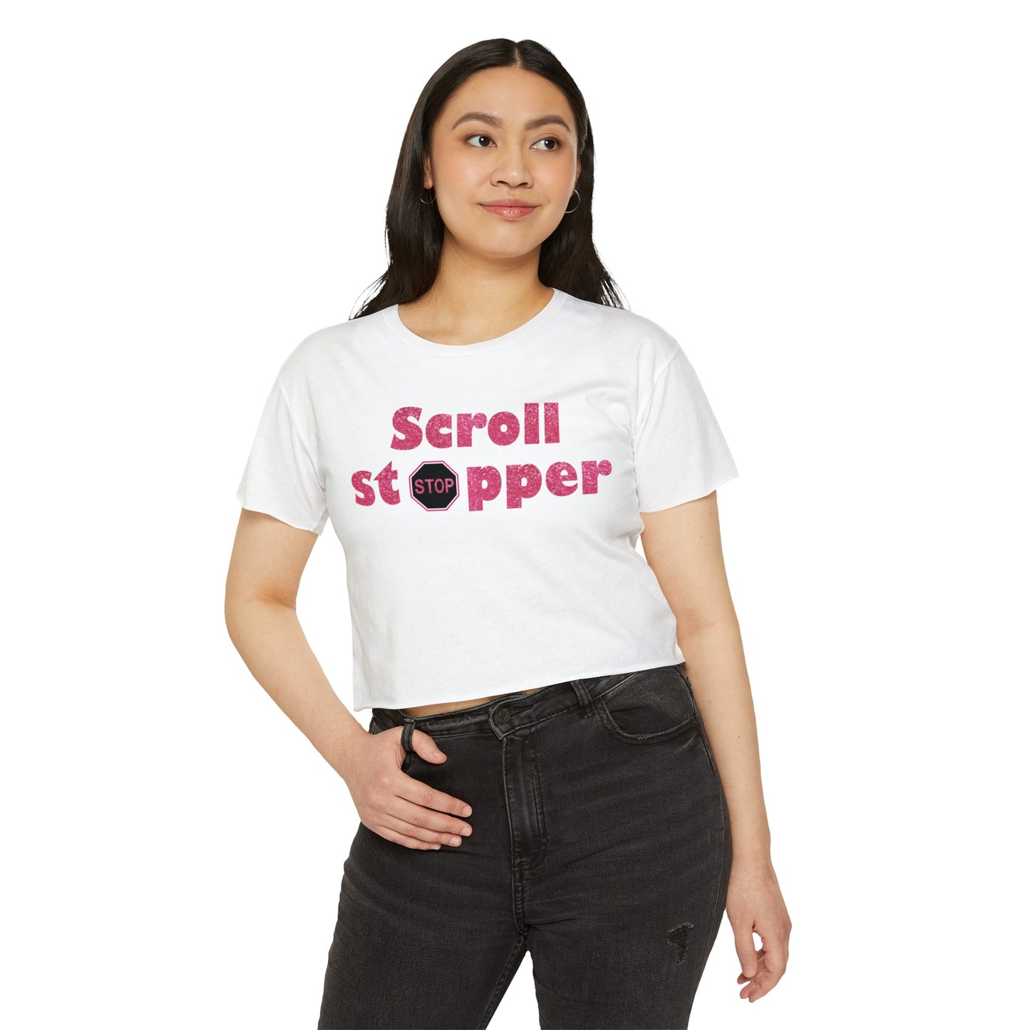 Scroll stopper Women's Festival Crop Top