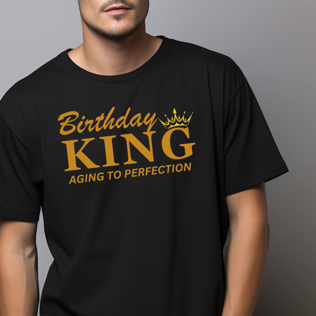 Birthday King and birthday queen Unisex Heavy Cotton Tee