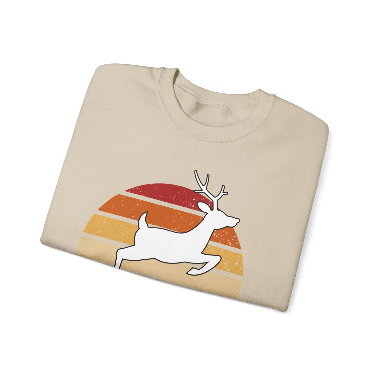 Ho ho ho deer, Merry Christmas. Crewneck Sweatshirt