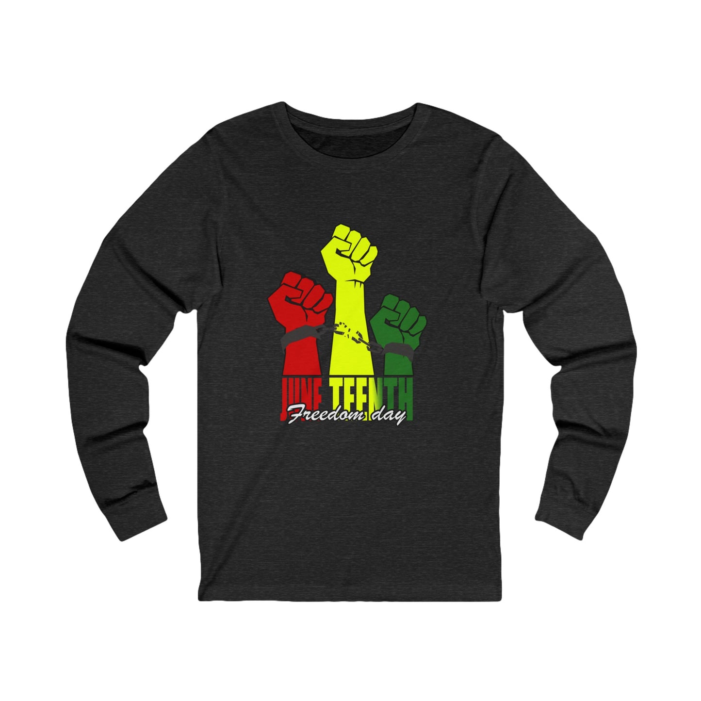 Juneteenth June 19 1865 Unisex Jersey Long Sleeve Tee