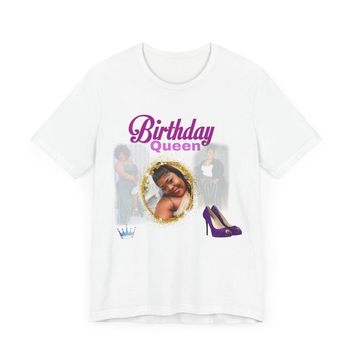 Saintoinie curerntly Birthday Queen Unisex Jersey Tee - Perfect for Celebrations!