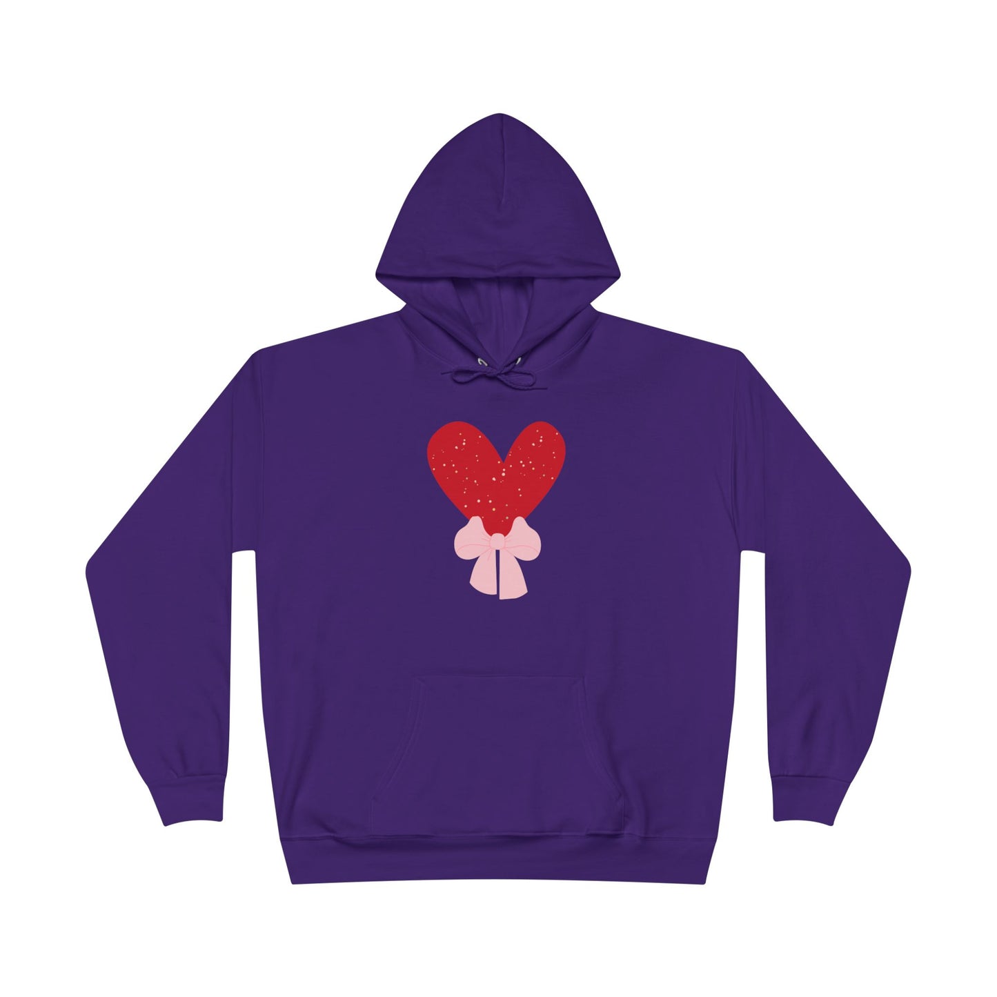 Valentines day heart Unisex EcoSmart® Pullover Hoodie Sweatshirt
