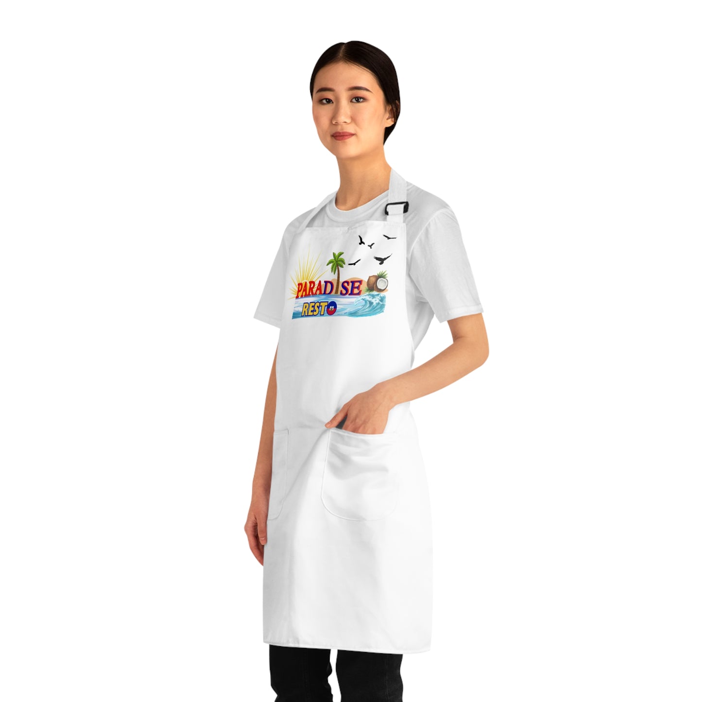 Paradise Resto. Apron (AOP)