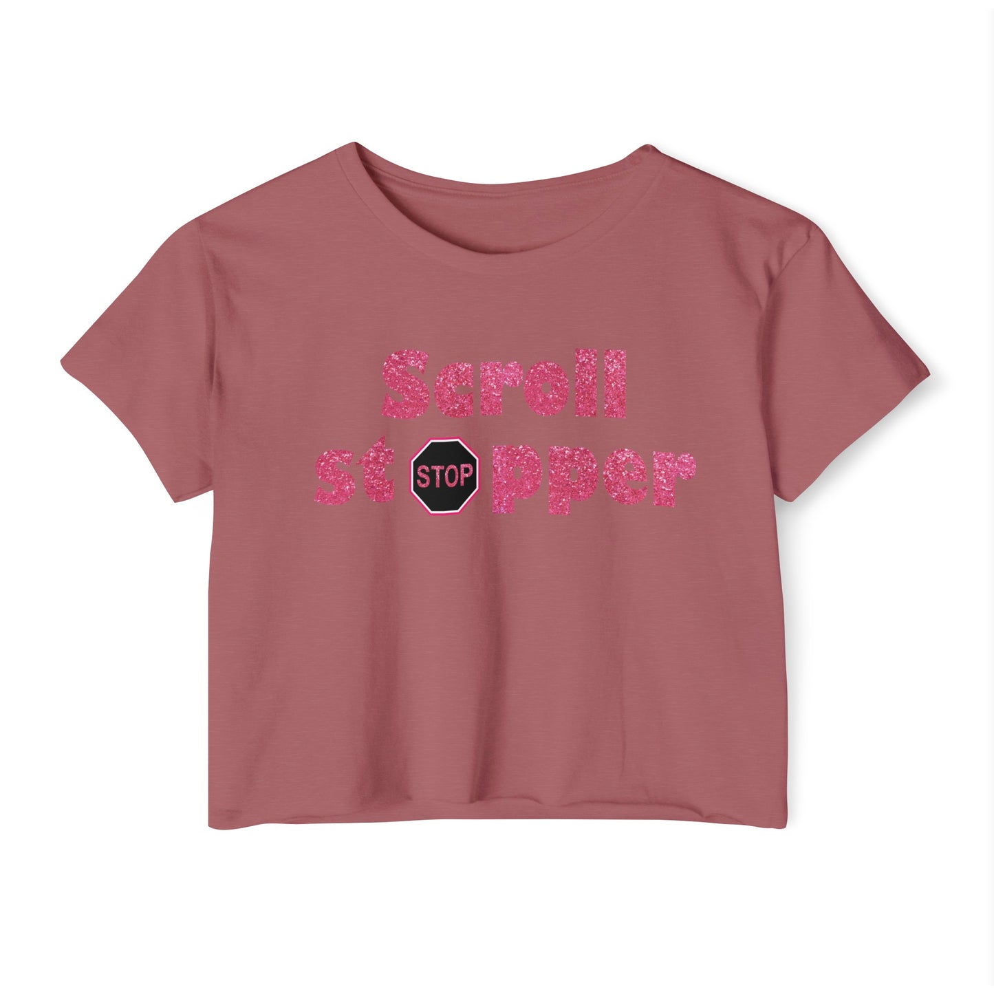 Scroll stopper Women's Festival Crop Top