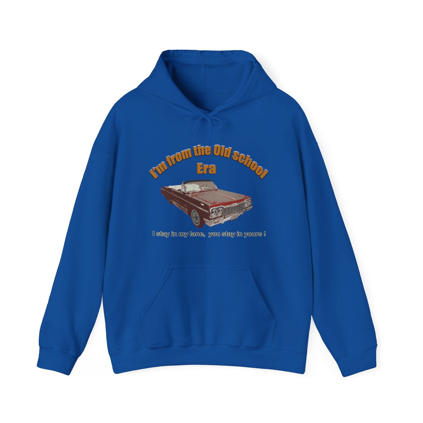 I'm from the old school era Unisex Heavy Blend™ Hooded Sweatshirt