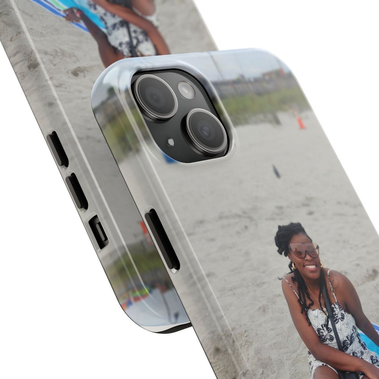 Her Personalized Tough Phone Cases, Customizable Phone Cover, Durable Phone Protection, Beach Memories Case, Unique Gift Idea, Summer Vibes