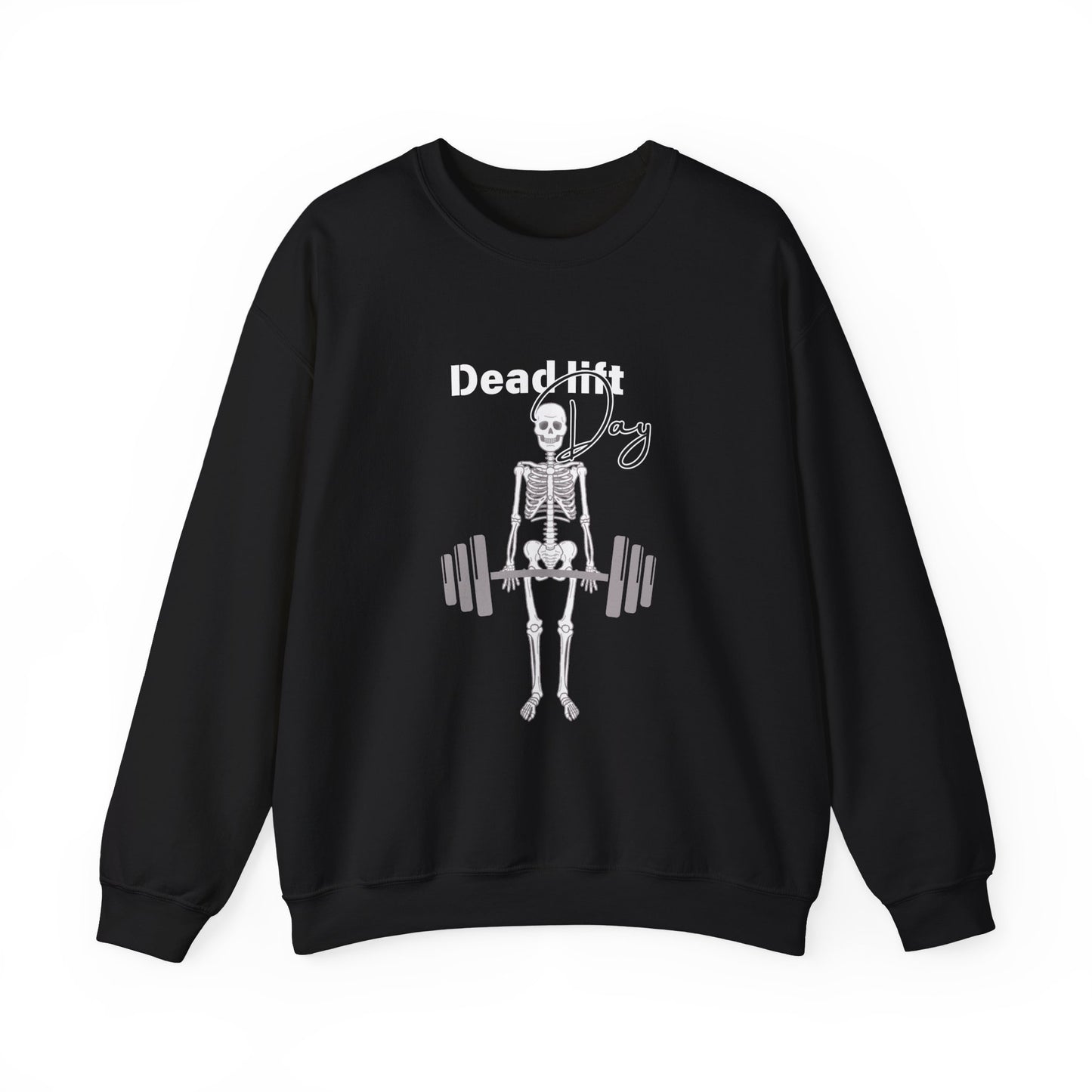 Halloween Sweater weight lifting, Dead lift Unisex Heavy Blend™ Crewneck Sweatshirt