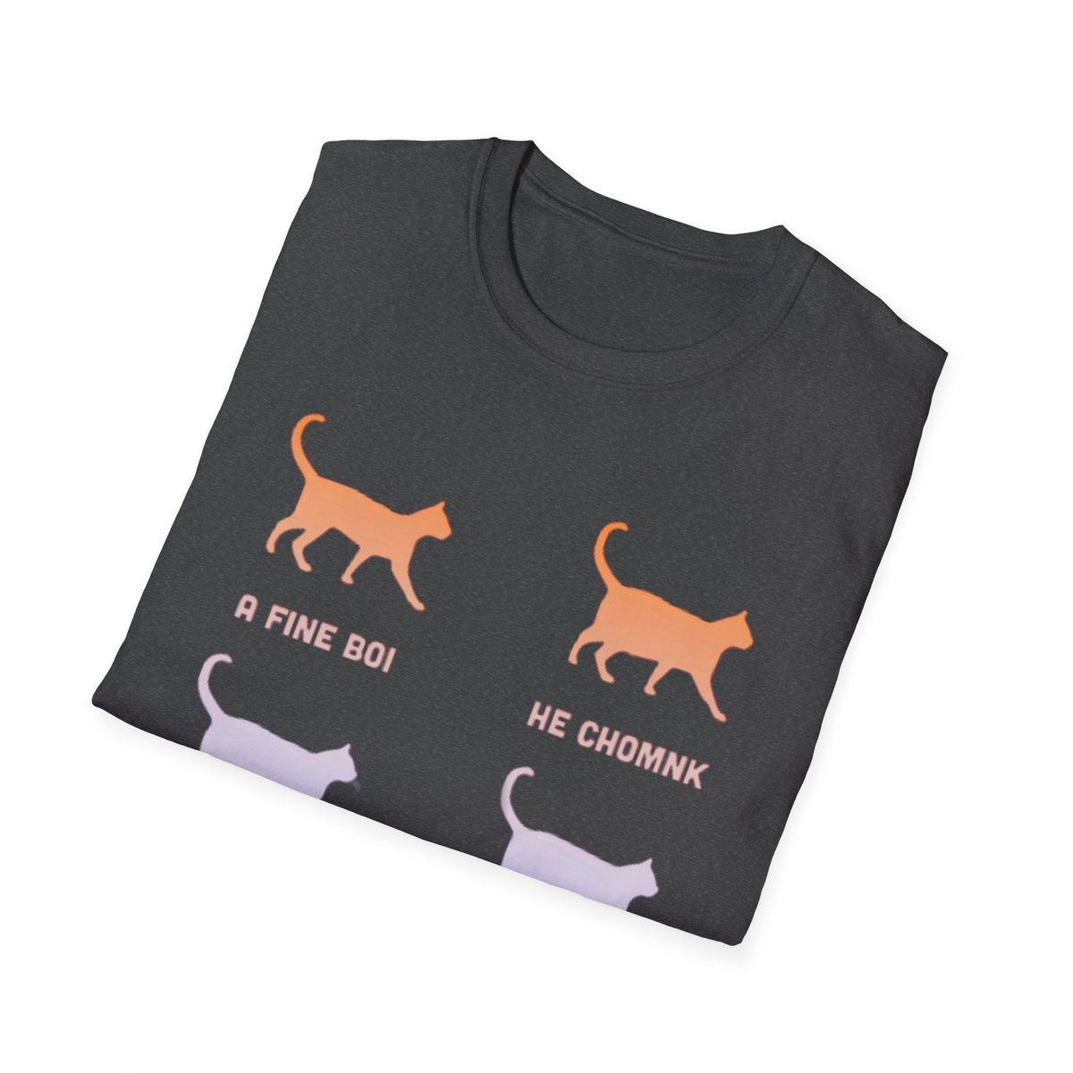 Chong Cat  Unisex Softstyle T-Shirt