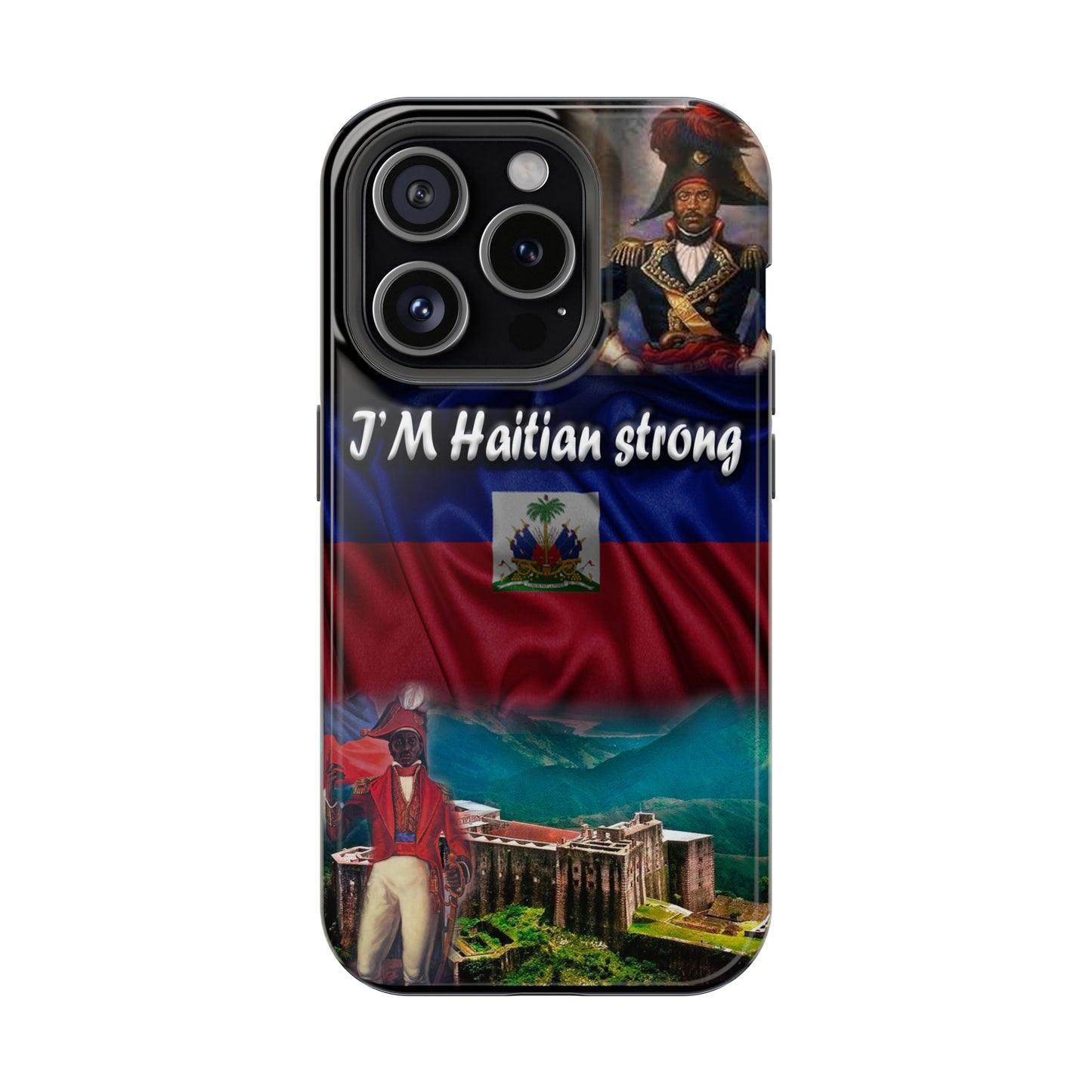 I'm Haitian Strong Impact-Resistant Cases