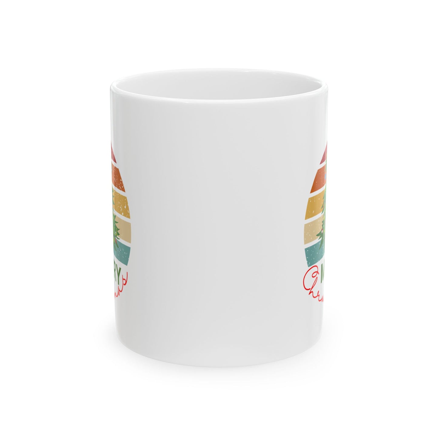 Merry Christmas, Ceramic Mug, (11oz, 15oz)