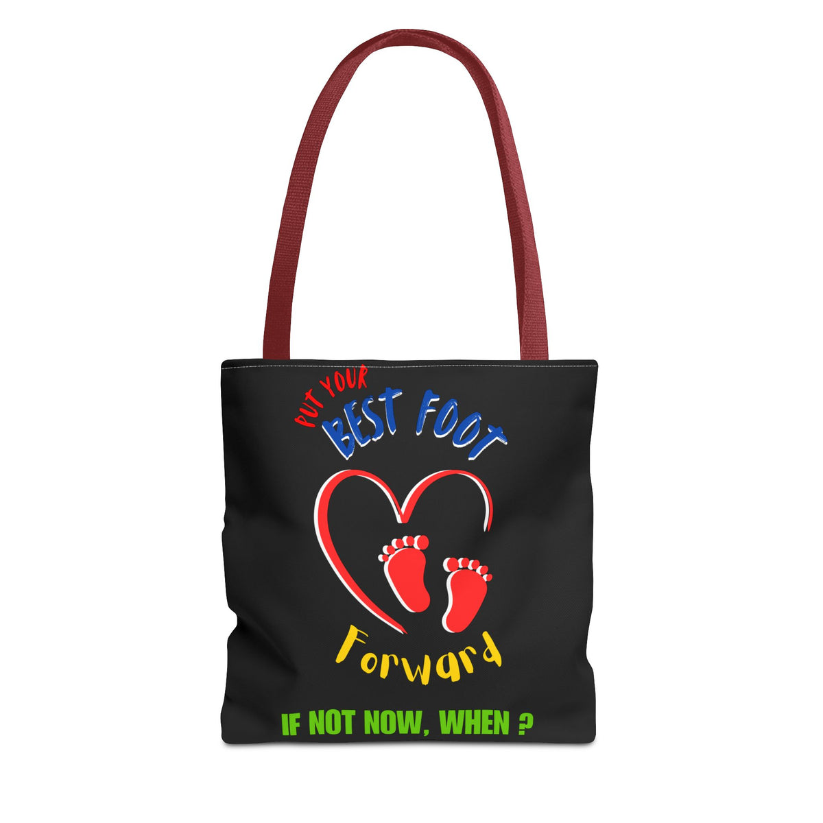 Put your best foot forward tote