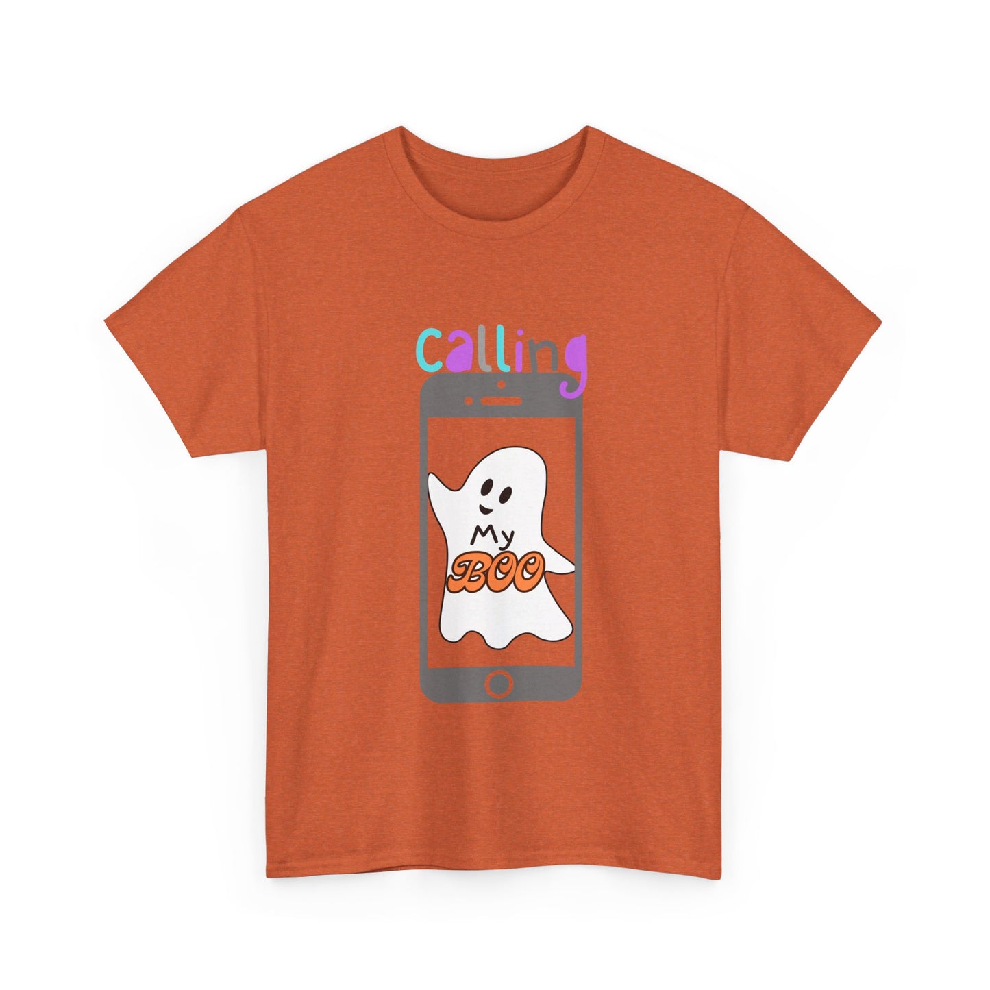 Calling my boo Unisex Heavy Cotton Tee