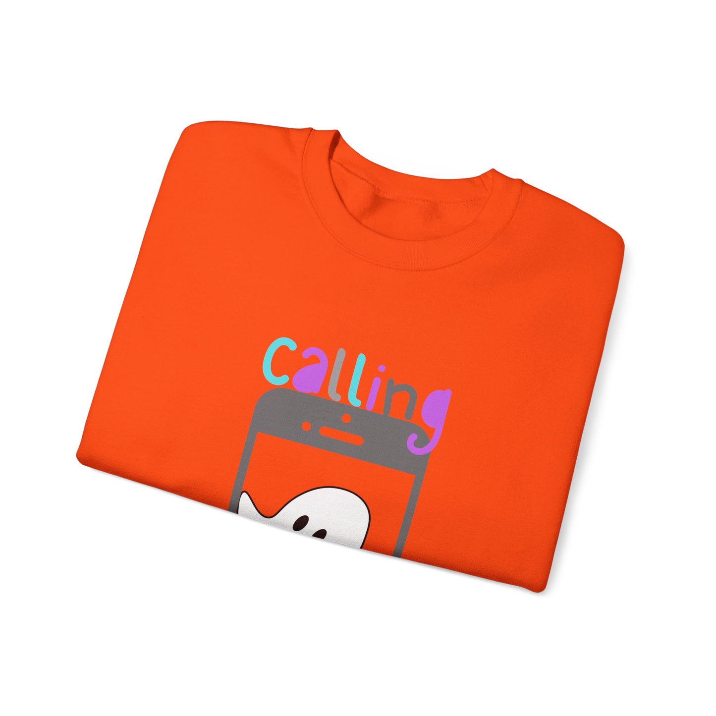 Calling my boo Unisex Heavy Blend™ Crewneck Sweatshirt