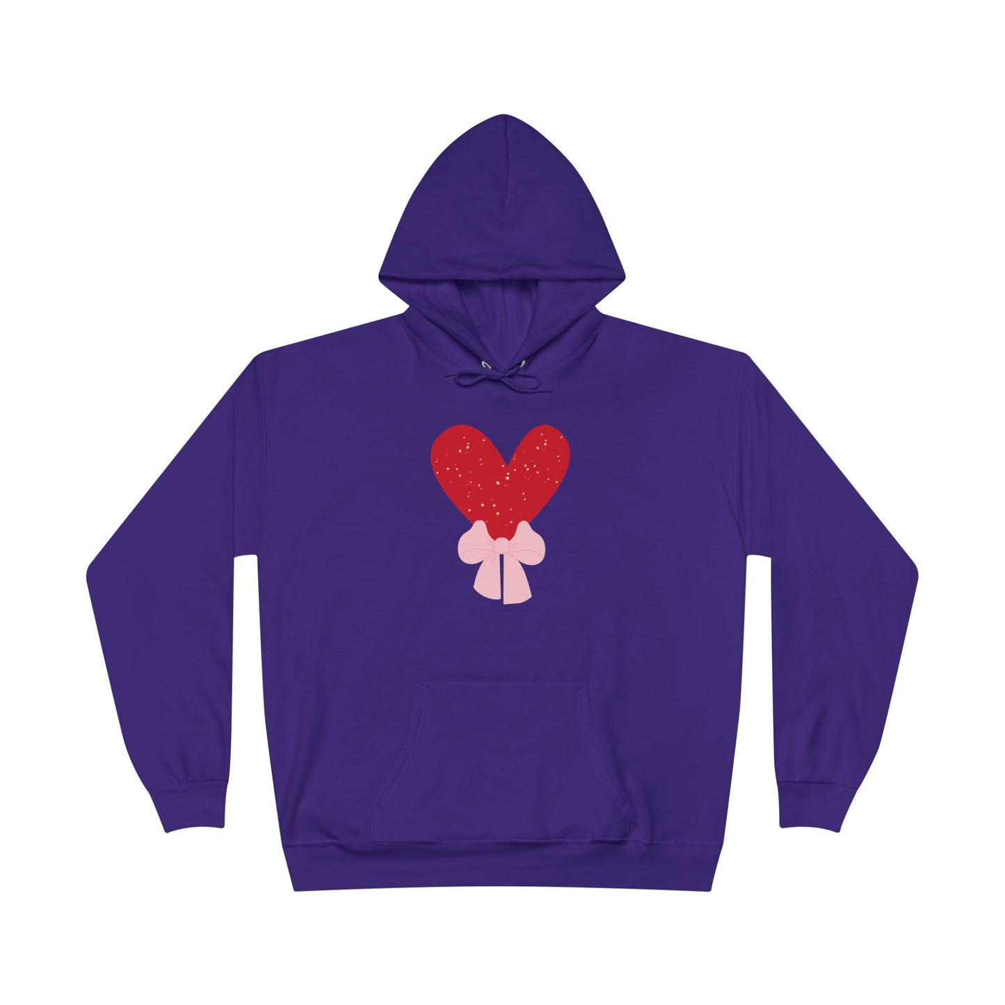 Valentines day heart Unisex EcoSmart® Pullover Hoodie Sweatshirt