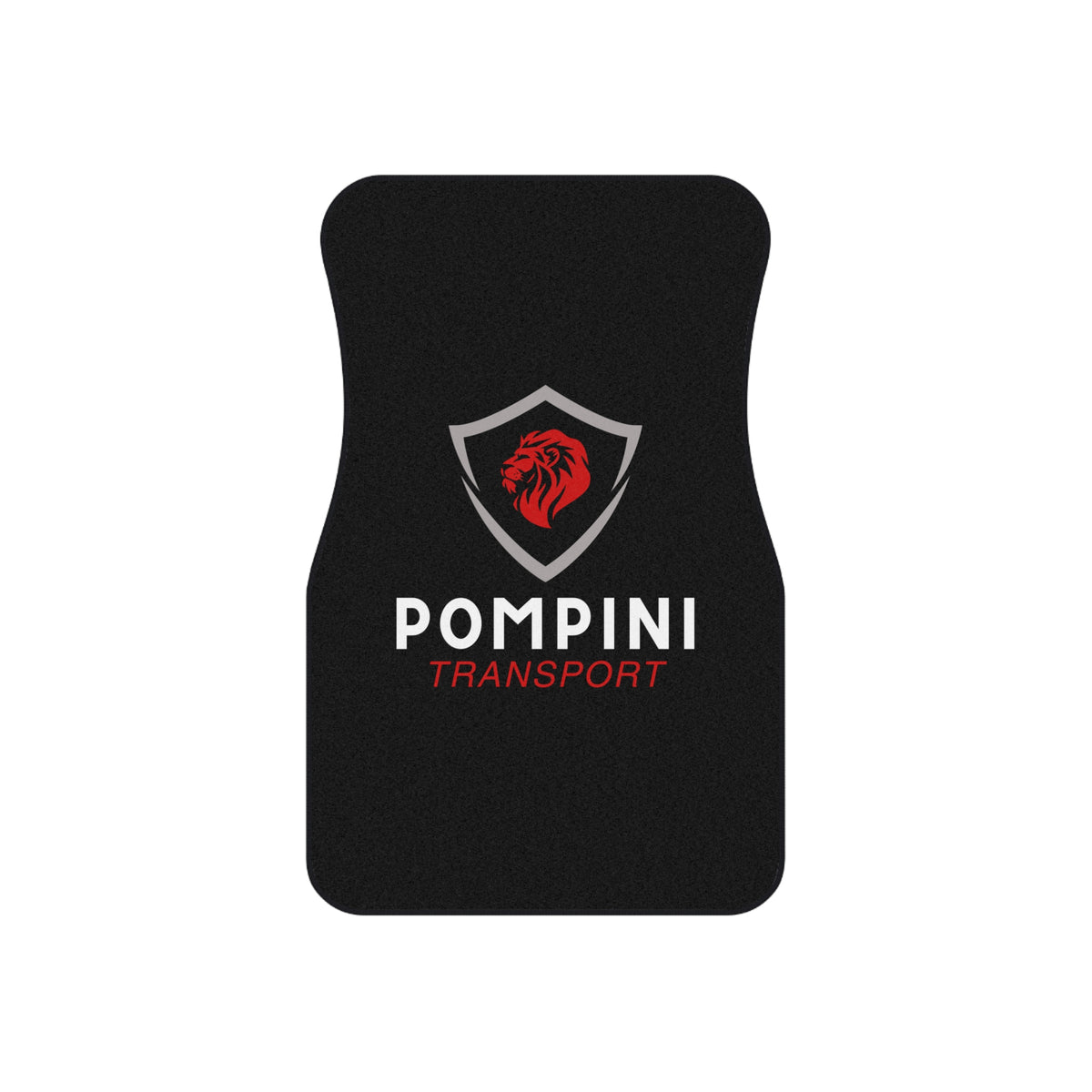 PompiniTransport Luxury Logo Car Mats (Set of 4) — Ismalaire Transport Emblem