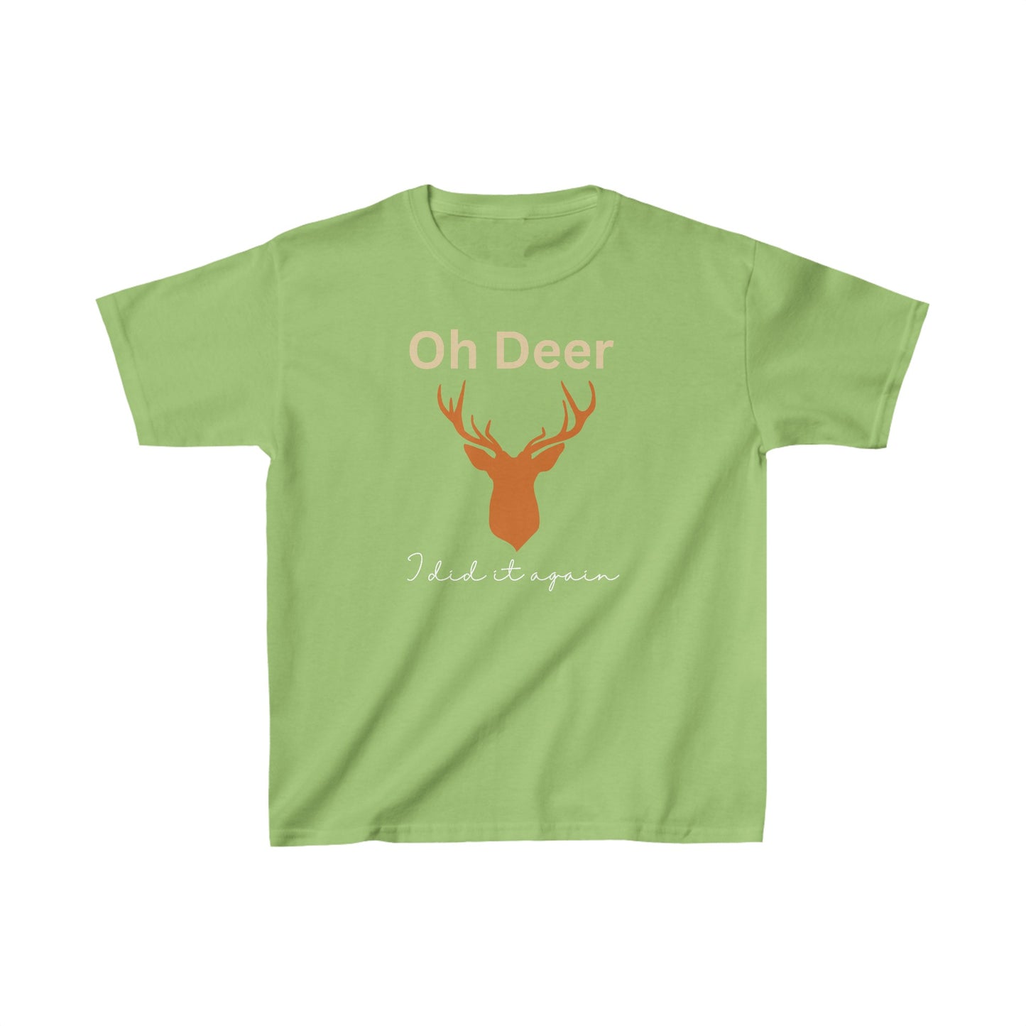 Oh deer, I did it again. Kids Heavy Cotton™ Tee