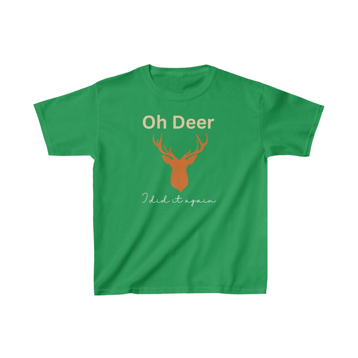 Oh deer, I did it again. Kids Heavy Cotton™ Tee