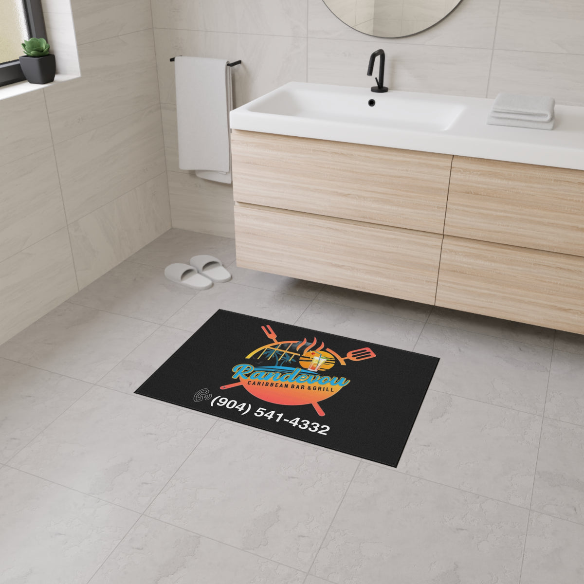 Randevous Bar and Grilled #2 Heavy Duty Floor Mat