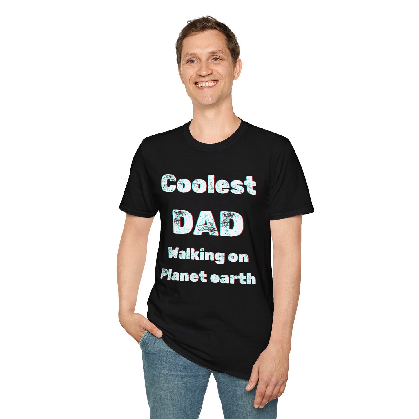 Coolest Dad Unisex Softstyle T-Shirt